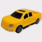 Çek Bırak Arabalar 10 cm - Sarı Pick-Up (Lisinya)