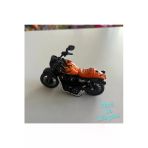 Çek Bırak Metal Küçük Boy Turuncu Renk Motosiklet