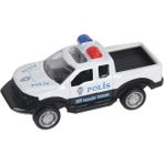 Çek Bırak Metal Polis Pickup Aracı - 000-Siyah