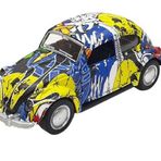 Çek Bırak Metal Retro Vosvos Araba - 6636-18t