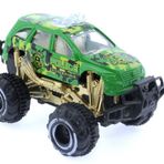 Çek Bırak Mini Off Road Yeşil Polis Aracı Mega
