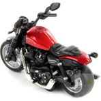 Çek Bırak1:14 Die-Cast Clasic Motosiklet - Kırmızı - 12 cm