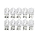 Cekar Store 10 Adet 12V T20 P21/5W Çift Devre Büyük Dipsiz Standart Renk Ampul