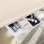 Cekar Store 2 Adet Kendinden Yapışkanlı Çekmece, Çalışma Masası Altında, Kalemlik, Çekmece Düzenleyici, Çalışma Masası Altı Çekmece Düzenleyici, Masaüstünüzü Düzenli Tutmak Için