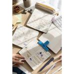 Cekar Store 2026 Haftalık Cep Ajandası 12 Aylık - Metalik Gümüş - 41 Delft Blue