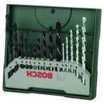 Cekar Store Bosch Home And Garden X/line Mini 15 Parça Matkap Ucu Seti, Yeşil