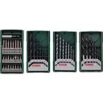 Cekar Store Bosch Professional Accessories X-Line Mini 3+1 Set Ahşap Taş Metal Matkap Ucu 2607017071