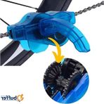 Cekar Store Buffer® Bisiklet Zincir Dişlisi Koruyucu, Pas Sökücü ve Tezleme Fırçası Aparatı Bakım Seti 4 Parça