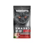 Cekar Store Creamy Kediler Için Tuna Balığı, Kızılcık ve Kedi Otlu Sıvı Ödül Maması 4X15 gr