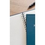 Cekar Store Fark Tanıtım Sert Mukavva Kapaklı Spiralli 80 Yaprak Kareli A5 Not Defteri, Not Defteri, Okul Defteri, 8 Farklı Renk Seçeneği, Ofis Için Ideal, Planlayıcı (Lavander Kapak Rengi) - 41 Delft Blue