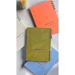 Cekar Store Fark Tanıtım Spiralli 80 Yaprak Noktalı A5 Defter, Not Defteri, Okul Defteri, 4 Farklı Renk Seçeneği (04 Orange Coral) - 41 Delft Blue