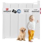 Cekar Store Guard Me, Otomatik Olarak Geri Çekilebilir Merdiven Koruma Izgarası, 55 – 89 cm Arasındaki Açıklıklar Için Uygun, Beyaz, Danimarka'da Üretilmiştir – Bebek Izgarası/koruma Izgarası (Evcil