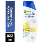 Cekar Store Head & Shoulders Limon Ferahlığı Kepek Karşıtı Yağlı Saçlar Için Günlük Kullanım 330 ml Şampuan