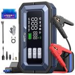 Cekar Store Jstar JS30 16000MAH 7000A Bitik Akü Çalıştıran Jump Starter Akü Takviye Cihazı+Lastik Şişirme+ Obd2 Araç TEŞHIS(18W TYPE-C+160W Dc+Çanta)