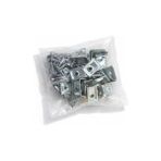 Cekar Store L Tipi Demir Köşebent,25 Adet, Gümüş, 16X20X20MM, Mobilya Dolap Raf Masa Köşe Bağlantı Sabitleme Aparatı, Vidalar Dahil,