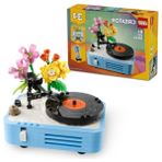 Cekar Store LEGO Creator 3’ü 1 Arada Çiçekli Pikap 31172-8 Yaş ve Üzeri Kız ve Erkek Çocuklar Için Radyo ve Mikrofona Dönüşebilen Yaratıcı Oyuncak Yapım Seti, Müzik Oyuncakları Yaratıcı Hediye Fikri (366 Parça)
