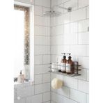 Cekar Store Orret Home Yapışkanlı Siyah Banyo ve Mutfak Rafı – Tek Katlı Düz Şampuanlık ve Baharatlık, Delmeden Montaj, Matkap Vida Gerektirmeyen Su Geçirmez Duvar Organizeri (1 Adet) - 41 Delft Blue