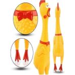 Cekar Store Öten Çığlık Atan Horoz Tavuk Civciv Köpek Kedi Için Bağıran Sesli Oyuncak (30 cm (Medium))