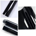 Cekar Store Piano Black Parlak Siyah Hava Kanallı Üstü Koruma Jelatinli Araç Motor Aksesuar Araç Tavan Kaplama Folyosu Kırılmaz Çizilmez Özel Postüplü Ambalajda Gönderim (30CM x 1 Metre)