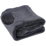 Cekar Store Profesyonel 40X60CM 1200GSM Ultra Kalın Mikrofiber Araç Kurulama Havlusu Oto Yıkama Bezi Kurutma Havlusu