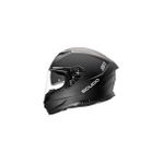 Cekar Store Scudo S1 Full Face Kapalı Güneş Vizörlü Motosiklet Kaskı Ece 22.06 Sertifikalı Mat Siyah Xl