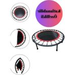 Cekar Store Slipt 102 cm (40 Inç) Katlanabilir Trambolin - Taşınabilir & Dayanıklı Fitness ve Egzersiz Trambolini