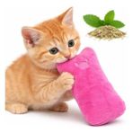 Cekar Store Sogud Catnip Kedi Oyuncağı Pembe – Sesli Peluş Kedi Oyuncak, Isırınca Ses Çıkaran Plush Cat Toy, Yumuşak Dayanıklı Mini Boy Kedi Oyuncağı, Kediler Için Eğlenceli Oyuncak