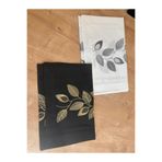 Ceki Home Masa Üzerine Runner, Masa Örtüsü Fransız Dantel Detaylı Yaprak 40 x 90 cm