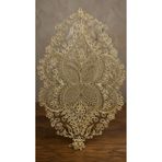 Ceki Home Masa Üzerine Runner, Masa Örtüsü Runner Fransız Dantel Detaylı Runner 50 x 30 cm Tek Parça