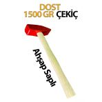 Çekiç Ahşap Saplı Sağlam Dayanıklı 1500 Gr