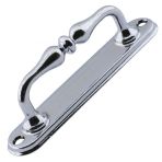 Cekme Kolu Metal Mobilya Mutfak Dolabi Cekmece Kapi Dolap Kapak Kulpu Kulbu Krom 12 Cm Cekme Kulp