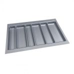 Çekmece İçi Kaşıklık Kepçelik 75 X 49 Cm Gri Mutfak Düzenleyici
