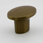 Çekmece Mutfak Mobilya Dolabı Dolap Kulpu Kulbu Metal Kulpları Antik Sarı Kulp Düğme Tek Vidalı - 1