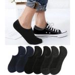 Çekmece Unisex 6'lı Sneaker Görünmez Çorap - Antrasit - Siyah - Lacivert - 36 - 42