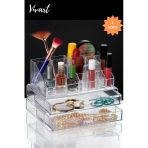 Çekmeceli Makyaj Düzenleyici Organizer 3 Katlı 2 Çekmeceli