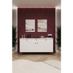 Çekmeceli Modern Konsol – 4 Kapaklı Dolap Salon & Yemek Odası Büfesi KNSL-03