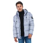 Cekmon Erkek Regular Fit Astarlı Rahat Giyim İç Cepli Mont GRİ 3XL