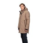 Cekmon Erkek Yağmur Ve Rüzgar Geçirmez Kumaşdan İçi Askılıklı Kışlık Klasik Mont CAMEL 3XL