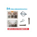 CEKSAN Kopilya-yaylı Pim-firkete Seti 54 Parça