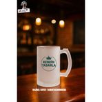 cekud tasarım baskı Buzlu Bira Bardağı – Kendin Tasarla, İsimli / Fotoğraflı Kişiye Özel Baskı