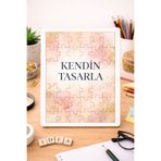 cekud tasarım baskı Kendin Tasarla Ahşap Puzzle – 35 Parça | Kişiye Özel Fotoğraflı & Yazılı Yapboz