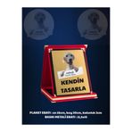 cekud tasarım baskı Kişiye Özel Tasarım Plaket - Kendin Tasarla