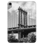 Cekuonline Apple iPad Mini 6.Nesil 8.3" ile Uyumlu Desenli Silikon Kılıf, Brooklyn Köprüsü, Çok Renkli avonm-v-cvr457784