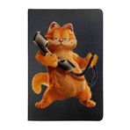 Cekuonline Garfield Desenli Deri Pet Evcil Hayvan Kedi Köpek Pasaport Sağlık Karnesi Kabı Kılıfı