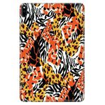 Cekuonline Huawei MatePad Pro 10.8" ile Uyumlu Kılıf, Desenli Silikon, Karma Leopar, Çok Renkli avonm-v-cvr459247