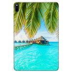 Cekuonline Huawei MatePad Pro 10.8" ile Uyumlu Kılıf, Desenli Silikon, Maldiv, Çok Renkli avonm-v-cvr459267