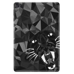 Cekuonline Huawei Matepad T10 9.7" ile Uyumlu Tablet Kılıfı, Desenli Silikon, Kaplan Prizma, Çok Renkli avonm-v-cvr459643
