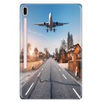 Cekuonline Samsung Galaxy Tab S7 Plus SM-T970 12.4" ile Uyumlu Desenli Silikon Kılıf, Passanger avonm-v-cvr452327