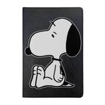 Cekuonline Snoopy Desenli Deri Pet Evcil Hayvan Kedi Köpek Pasaport Sağlık Karnesi Kabı Kılıfı