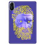 Cekuonline Xiaomi Redmi Pad 2 11" ile Uyumlu Desenli Silikon Tablet Kılıfı, Human Tasarım, Çok Renkli avonm-v-cvr458827